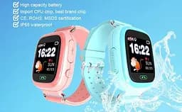 Дитячий смарт годинник Lemfo D-27 Pro з GPS трекером, SIM картою, голосовим чатом, геолокацією, кнопкою SOS та батьківським контролем До 3 днів роботи Рожевий - мініатюра 7