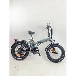 Електровелосипед E-scooter FateBike Mega 1000 1200W 48V 21Ah сірий - мініатюра 3