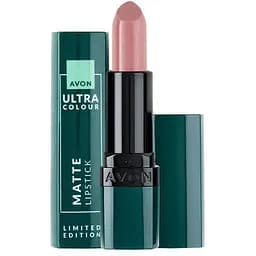 Увлажняющая матовая губная помада Avon Ультра Арктическая роза/Arctic Rose 3.6 г (49469299)