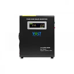 Гібридний ДБЖ/інвертор Volt Polska SINUS PRO 800 W 12/230V 500/800W (3SP098012W)