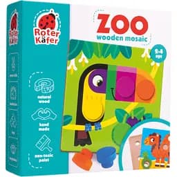 Дерев'яна мозаїка Roter Kafer Wooden mosaic with base. Zoo (RW4221)
