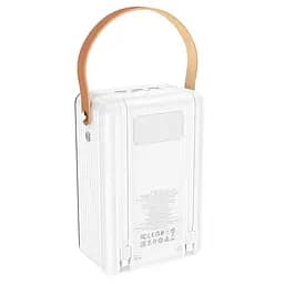 Зовнішній акумулятор Borofone BJ32 Terra fully compatible 80000mAh білий - мініатюра 2
