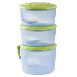 Набір контейнерів Chicco System Easy Meal, 3 шт. (07658.00)