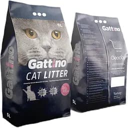 Наповнювач для котячих туалетів Gattino бентонітовий з ароматом дитячої присипки 5 л