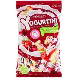 Карамельні цукерки Roshen Yogurtini 1 кг