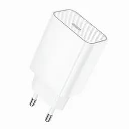 Зарядное устройство Hoco C143A USB-C поддержка PD мощность 20 Вт белый