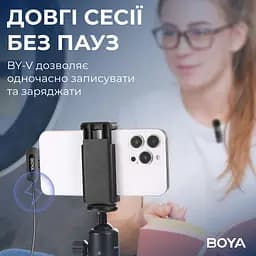 Мікрофон Boya BY-V2 Lightning Black (BY-V2) - мініатюра 12
