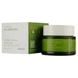 Крем для обличчя Tony Moly Green Tea True Biome Watery Cream, із зеленим чаєм, 80 мл