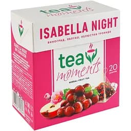 Чай Tea Moments Isabella Night 32 г (20 пир. х 1.6 г)