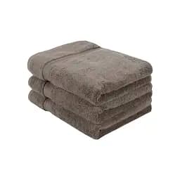 Рушник махровий Lotus Home - Grand soft twist brown коричневий 90x150 - мініатюра 7