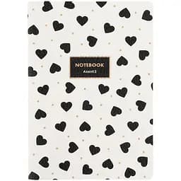 Книга записная Axent Partner Black&White A5 60 листов в клетку (8710-7-A)