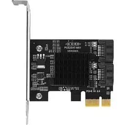 Контроллер Dynamode PCI-E x1 2xSATA3 чип 88SE9125 PCI-E-2xSATAIII-Marvell