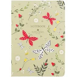 Книга записна A5 в клітинку Secret Garden  80 аркушів  (8700-18-A-TR)