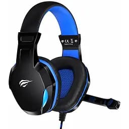 Навушники Havit HV-H763d 3.5мм Black/Blue (HV-H763d) - мініатюра 4