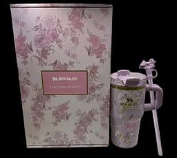 Термокухоль Stanley Quencher H2.0 Tumbler з неіржавкої сталі 0,59 л LoveShackFancy Lavender Bloom KT6007865