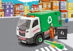 Конструктор Revell сміттєвоз Junior Kit Garbage Truck 1:20 зелений 00808 - мініатюра 8