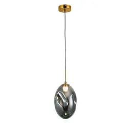Світильник підвісний LED Levistella 800P3308L-1led (200*125) SM, 3W, чорний, метал + скло, для вітальні - мініатюра 2