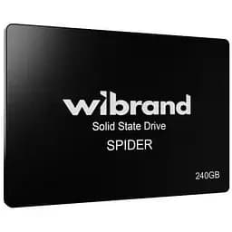 Твердотільний накопичувач SSD 240Gb Wibrand Spider SATA3 2.5" 3D TLC 550/460 МБ/с Bulk (WI2.5SSD/SP240GB)