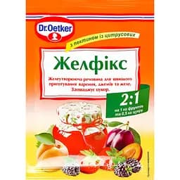 Желфікс Dr.Oetker 2:1 з пектином із цитрусових 25 г
