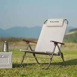 Крісло складане Naturehike CNK2550JJ012, залізо, бежевий - мініатюра 5