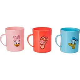 Набір пластикових чашок Max Plast Funky Mug 400 мл 3 шт.