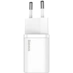Зарядний пристрій Baseus Super Si Quick Charger USB-C 25W EU White - мініатюра 3
