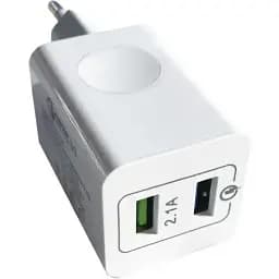 Блок живлення Fast charger AR-QC-02 Qualcomm QC3.0 2*USB 3.5A швидке зарядне