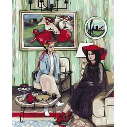 Раскраска по номерам Brushme В гости к искусству Виктория Коваленко (40х50) (BS53357)