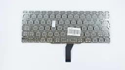 Клавіатура для ноутбука APPLE (MacBook Air: A1370, A1465 (2011-2015)) rus, black, SMALL Enter