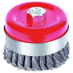 Щітка дротяна чашоподібна посилена Sigma Ø125мм М14×2мм (сталева кручена) (9027121)