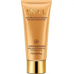 Гель-пінка для вмивання One Spring Snail, 100 мл