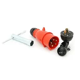 Генератор бензиновий COVAX EPH12500E2-lll-ATS, 8.0kW, 220V-380V, 50Hz, DC12V, 18HP, Electric Starter, tank 25L, 705x560x570mm, 86kg - мініатюра 5