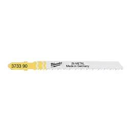 Полотна для лобзиків T101BF Bi-Metal MILWAUKEE, 75х2,5мм, (5шт), (деревина, чистий різ) - мініатюра 3