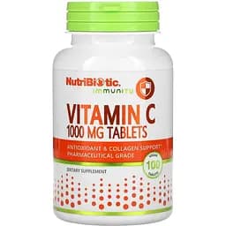 Витамин C NutriBiotic Vitamin C 1000 мг 100 таблеток