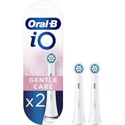 Насадки для електричної щітки Oral-B iO Gentle Care, білий, 2 шт.