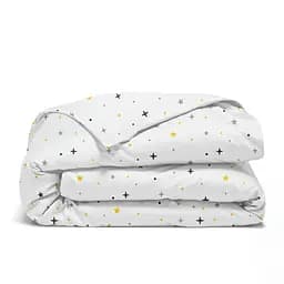 Комплект постільної білизни Cosas Midnight stars CS5 Сімейний сірий (MidnightStars_El180x30-46Camellia_160x2) - мініатюра 3