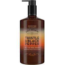 Універсальний засіб для миття волосся та тіла Scottish Fine Soaps Men's Grooming Thistle & Black Pepper 500 мл (5016365018401)
