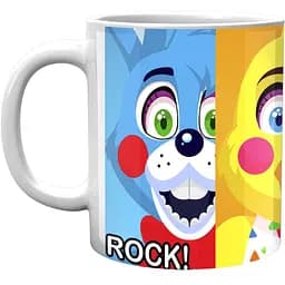 Кружка GeekLand Five Nights At Freddys П'ять ночей із Фредді Мультяшні голови FN.02.392