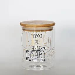  Банка скляна для зберігання Warner Bros. Harry Potter Dobby з бамбуковою кришкою 450 мл (85005873) - мініатюра 7