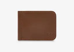 Зажим для денег светло-коричневый