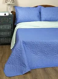 Покрывало Lotus Broadway Basic, 220х200 см, синее (svt-2000022217040)