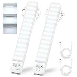 Датчик движения под освещением шкафа перезаряжаемого USB 42LED Ylatoial 2 шт.