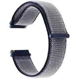 Нейлоновий ремінець для годинника Samsung Galaxy Watch Active (SM-R500)/Active 2 (SM-R820/R830) Navy Blue