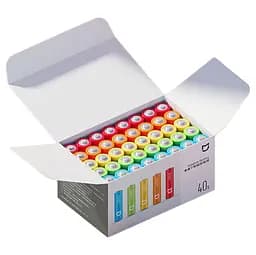 Набор батареек Xiaomi MiJia Alkaline Battery AAA 40 шт. (BHR6740CN)