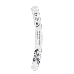 Пилка полировальная для ногтей бумеранг серая Beauty Luxury BM-02G 80/80