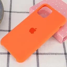 Чохол Silicone Case AA для Apple iPhone 11 Pro 5.8" Помаранчевий / Nectraine - мініатюра 2