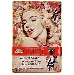 Цукерки Sorini Кінематограф Мерилін та Одрі, молочний шоколад, 188 г (766966)