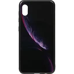 Чохол-накладка Toto Print Glass Space Case HuAwei Y5 2019 Black
