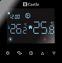 Сенсорний програматор Castle AC606H чорний