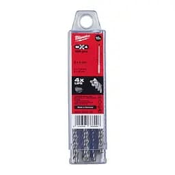 Бур SDS-PLUS MX4 Milwaukee, діаметр 6,0х115х50мм, (10шт), пластикова коробка